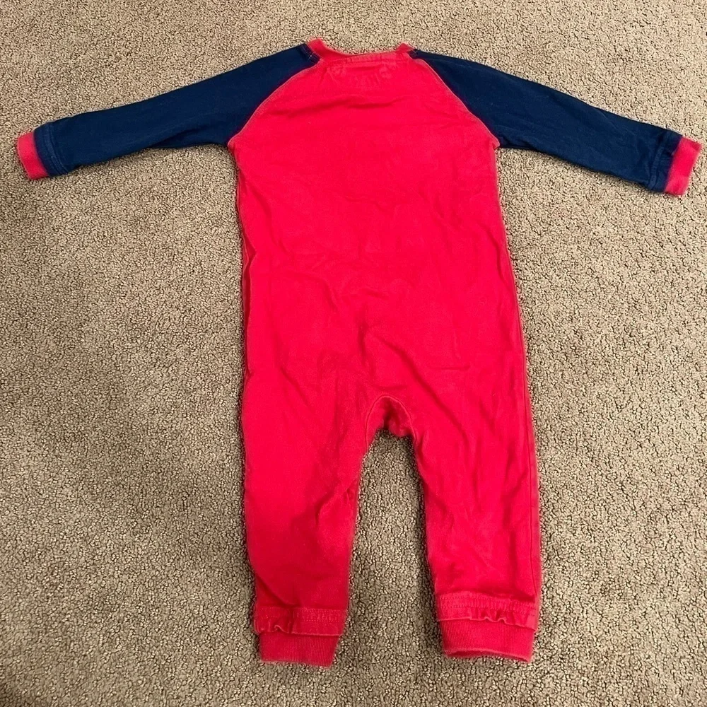 Ralph Lauren Red and Blue 9 Months One Piece Outfit